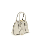 White Calf Leather Bos Taurus Handbag
